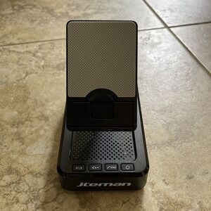 Jteman L9 Black Wireless Cell Phone Stand With Bluetooth Speaker